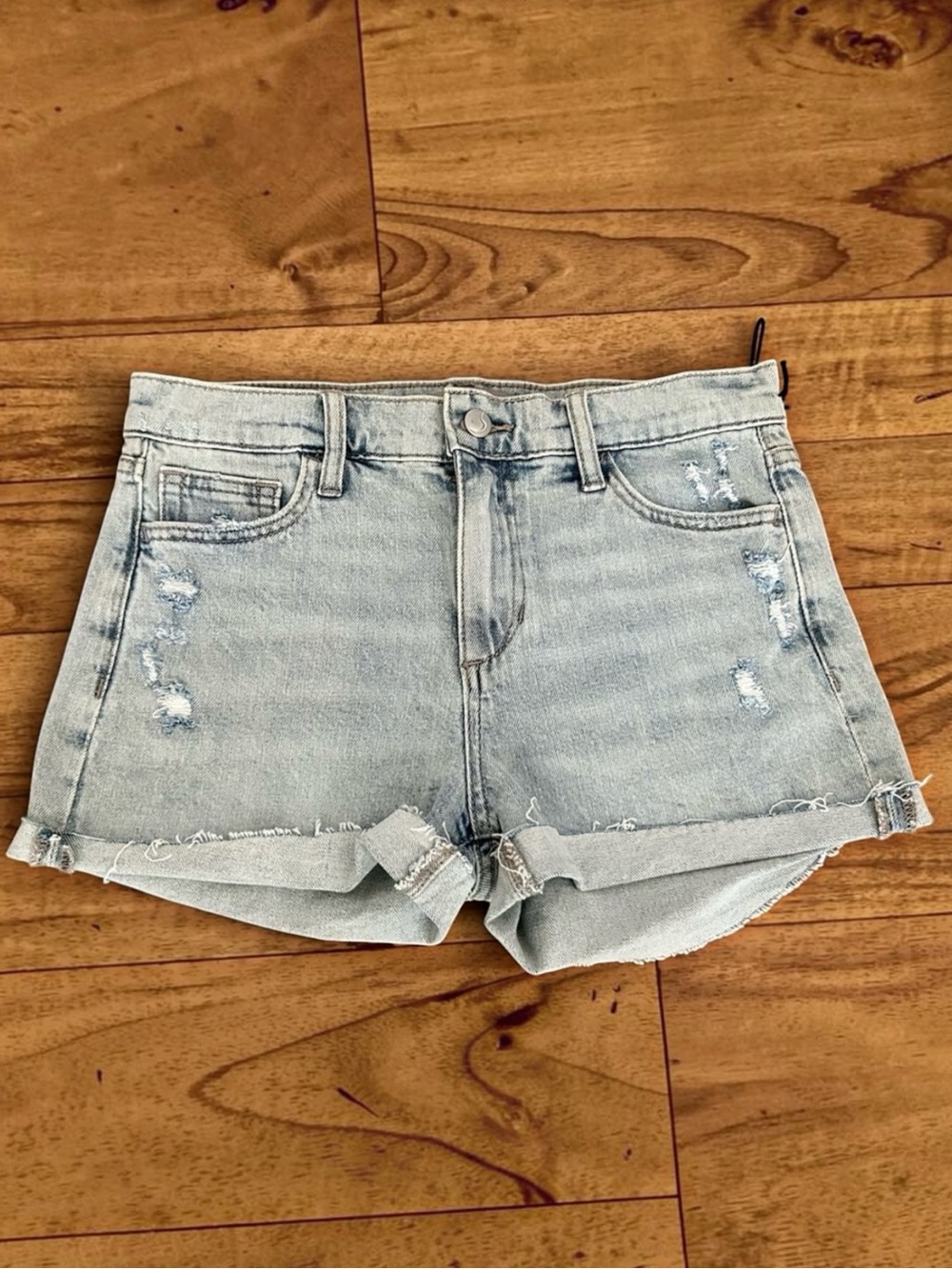 Joe’s Jeans Distressed Cutoff Denim Shorts Size 26 NWOT